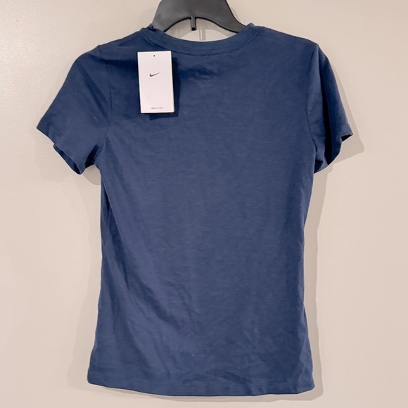 Nike Women's Blue Dry Logo Training T-Shirt blue size S - Picture 8 of 9